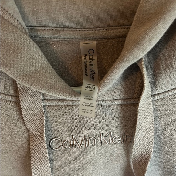 Taupe Calvin Klein Hoodie - Picture 2 of 4